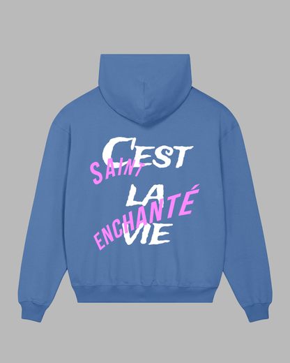 Sweat à capuche C'est la vie